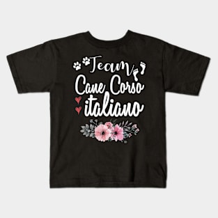 Team Cane Corso Italiano Dog Lovers Gift Kids T-Shirt